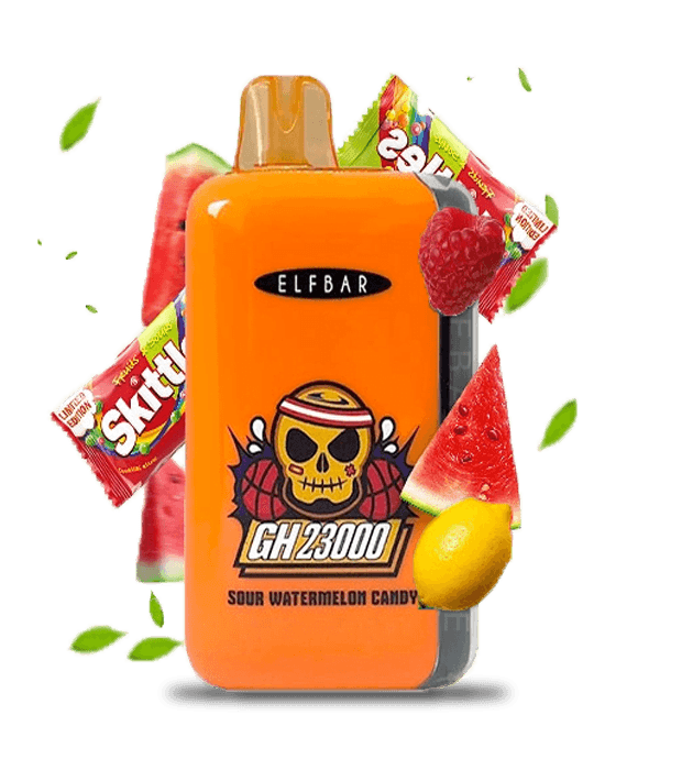 Elf Bar GH 23000 Watermelon Candy (Конфеты арбуз) - 🍬 Арбузные конфеты - купить в Украине с доставкой