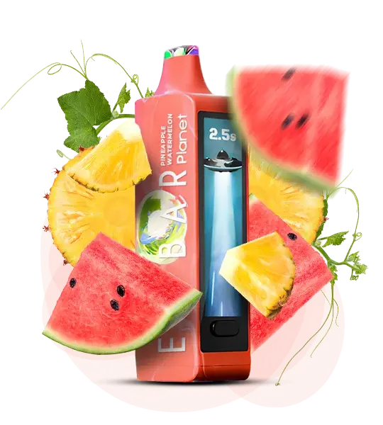 Elf Bar Planet 25000 Pineapple Watermelon (Ананас арбуз) - 🍍 Ананас + 🍉 Арбуз - купить в Украине с доставкой