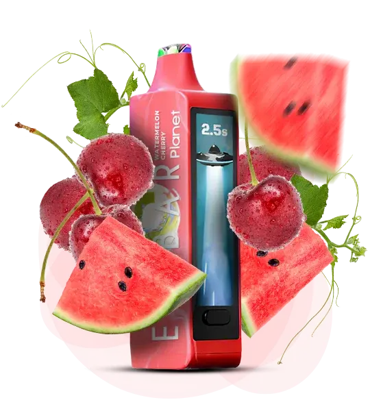 Elf Bar Planet 25000 Watermelon Cherry (Арбуз вишня) - 🍉 Арбуз + 🍒 Вишня - купить в Украине с доставкой