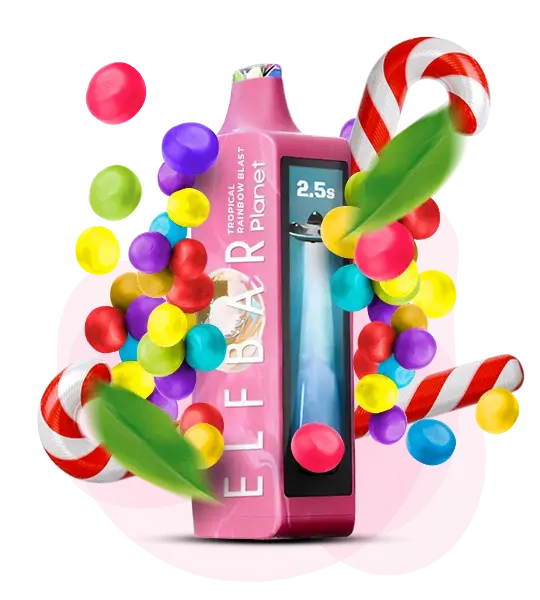 Elf Bar Planet 25000 Tropical Rainbow Blast (Тропический радужный взрыв) - 🌈 Тропический радужный взрыв - купить в Украине с доставкой