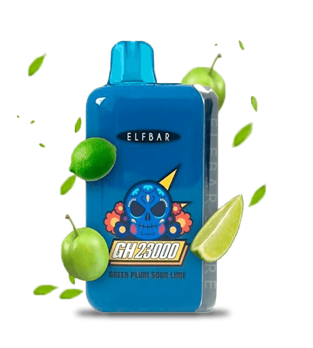 Elf Bar GH 23000 Green Plum Sour Lime (Зеленая слива кислый лайм) - 🫐 Зеленая слива + 🍋‍🟩 Кислый лайм - купить в Украине с доставкой