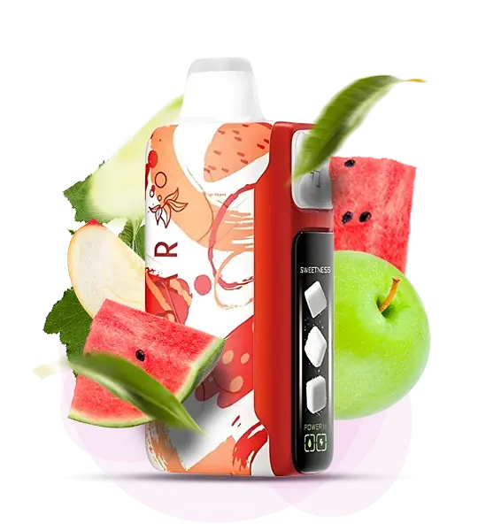 Elf Bar Sweet King 30000 Apple watermelon (Яблоко арбуз) - 🍎 Яблоко + 🍉 Арбуз - купить в Украине с доставкой