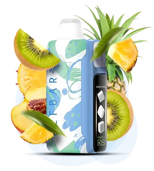Elf Bar Sweet King 30000 Kiwi pineapple peach (Киви ананас персик) - 🥝 Киви + 🍍 Ананас + 🍑 Персик - купить в Украине с доставкой