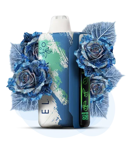 Elf Bar Nic King 30000 Icy blue rose (Ледяная голубая роза) - 🌹 Ледяная голубая роза - купить в Украине с доставкой