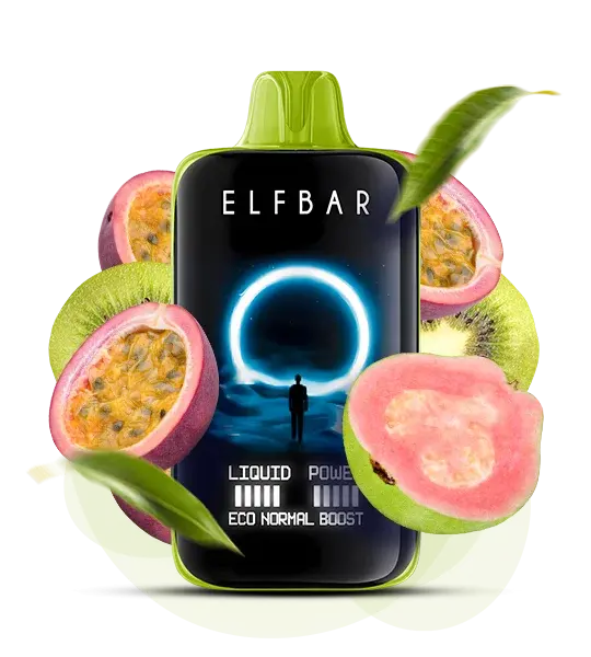 Elf Bar 40000 Moon Night Kiwi passion fruit guava (Киви маракуйя гуава) - 🥝 Киви + 🍈 Маракуйя + 🍈 Гуава - купить в Украине с доставкой