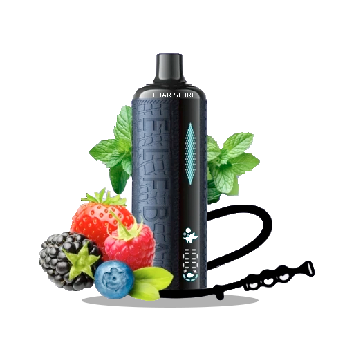 Elf Bar E-Shisha 12000 Berry Mint (Ягодная мята) - 🫐 Ягодная мята - купить в Украине с доставкой
