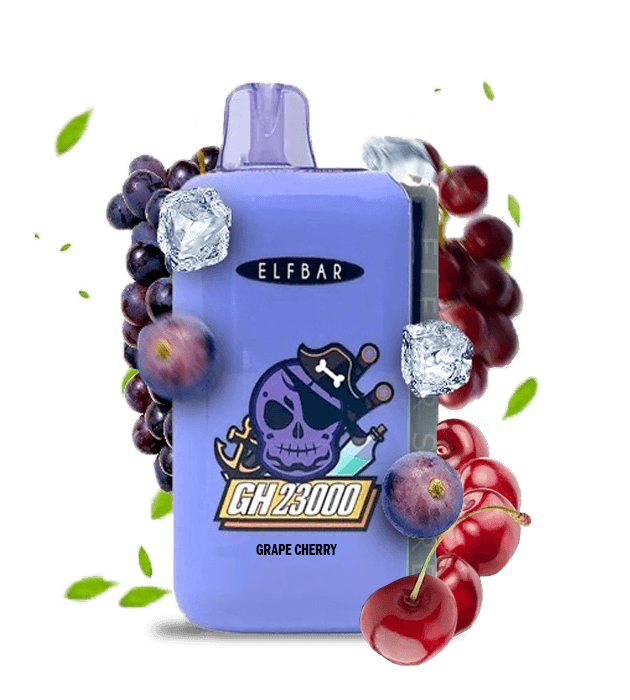 Elf Bar GH 23000 Grape Cherry (Виноград вишня) - 🍇 Виноград + 🍒 Вишня - купить в Украине с доставкой