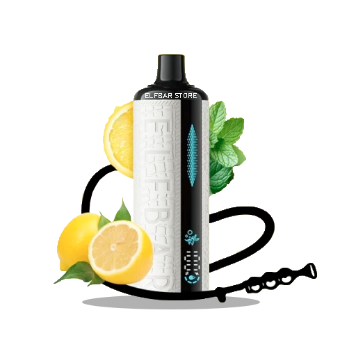 Elf Bar E-Shisha 12000 Lemon Mint (Лимон мята) - 🍋 Лимон + 🌿 Мята - купить в Украине с доставкой