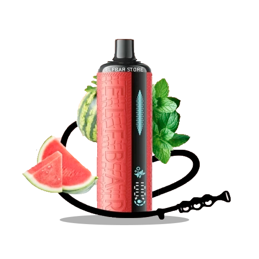 Elf Bar E-Shisha 12000 Watermelon Mint (Арбуз мята) - 🍉 Арбуз + 🌿 Мята - купить в Украине с доставкой