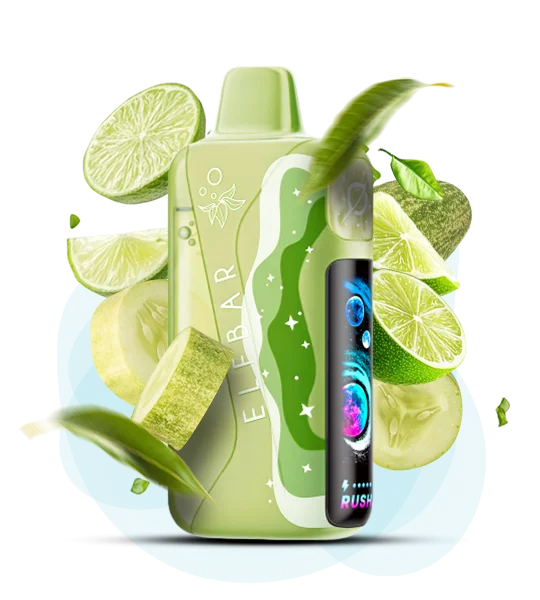 Elf Bar Lush King Pro 40000 Cucumber Lime (Огурец лайм) - 🥒 Огурец + 🍋‍🟩 Лайм - купить в Украине с доставкой