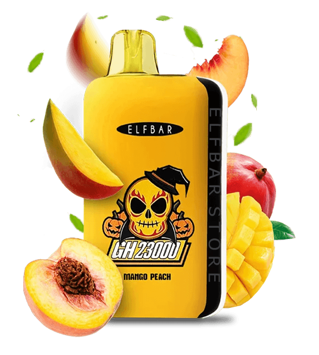 Elf Bar GH 23000 Mango Peach (Манго персик) - 🥭 Манго + 🍑 Персик - купить в Украине с доставкой