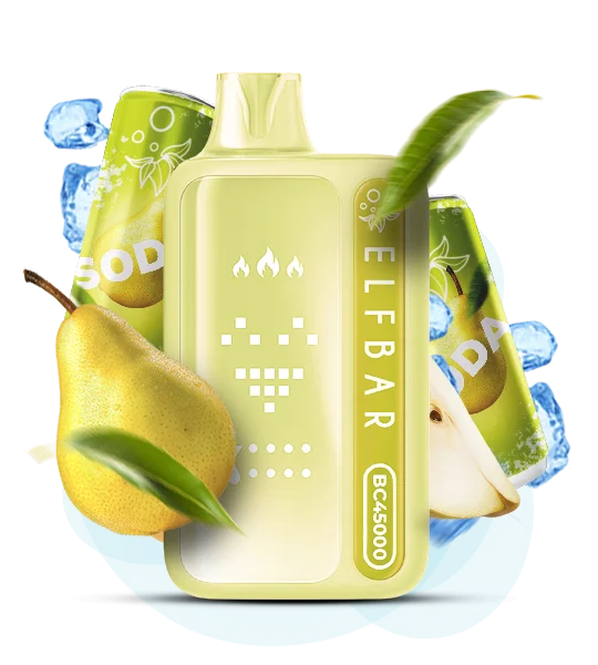 Elf Bar BC 45000 Pear Soda (Грушевая газировка) - 🍐 Грушевая газировка - купить в Украине с доставкой