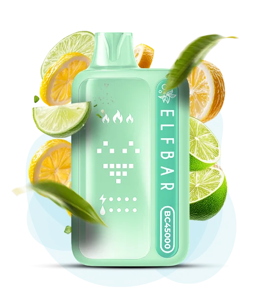 Elf Bar BC 45000 Lemon Lime (Лимон лайм) - 🍋 Лимон + 🍋‍🟩 Лайм - купить в Украине с доставкой