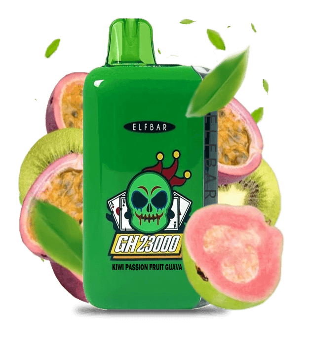 Elf Bar GH 23000 Kiwi Passion Fruit Guava (Киви маракуйя гуава) - 🥝 Киви + 🍈 Маракуйя + 🍈 Гуава - купить в Украине с доставкой