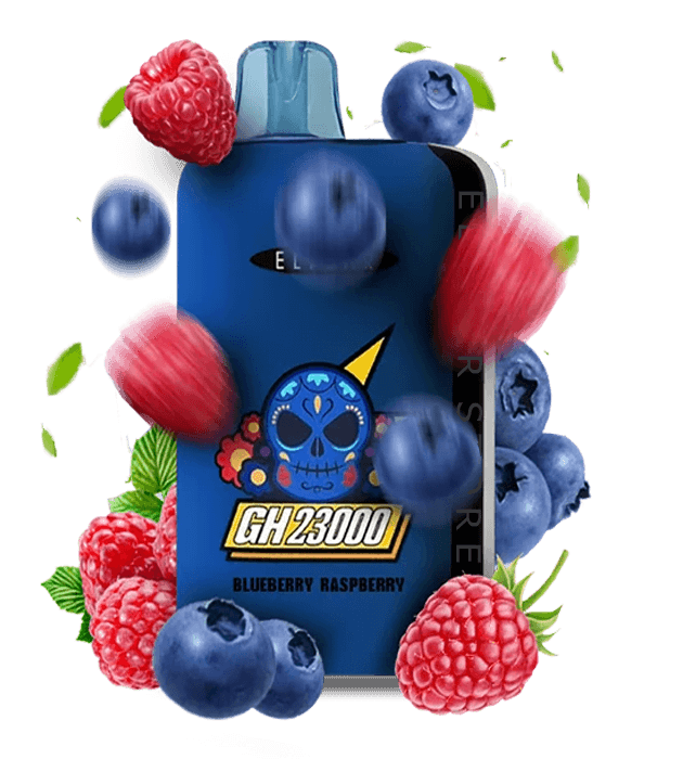 Elf Bar GH 23000 Blueberry Raspberry (Черника малина) - 🫐 Черника + 🍒 Малина - купить в Украине с доставкой