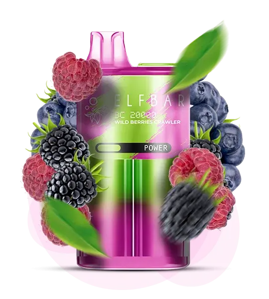 Elf Bar BC20000 Wild Berries Crawler (Лесные ягоды) - 🫐 Лесные ягоды - купить в Украине с доставкой