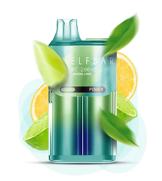 Elf Bar BC20000 Lemon Lime (Лимон лайм) - 🍋 Лимон + 🍋‍🟩 Лайм - купить в Украине с доставкой