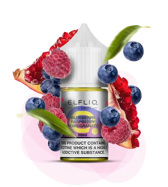 ELFLIQ Blueberry Raspberry Pomegranate (Черника малина гранат) - 🫐 Черника + 🍒 Малина + 🍎 Гранат - купить в Украине с доставкой