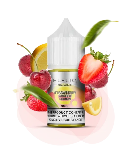 ELFLIQ Strawberry Cherry Lemon (Клубника вишня лимон) - 🍓 Клубника + 🍒 Вишня + 🍋 Лимон - купить в Украине с доставкой