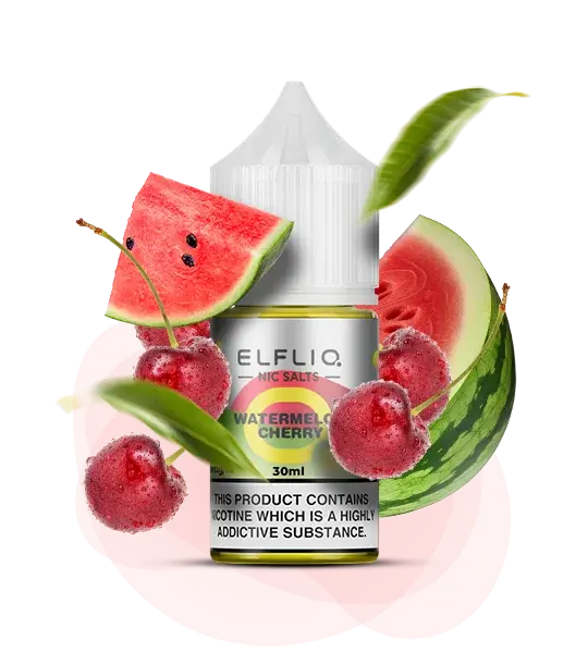 ELFLIQ Watermelon Cherry (Арбуз вишня) - 🍉 Арбуз + 🍒 Вишня - купить в Украине с доставкой