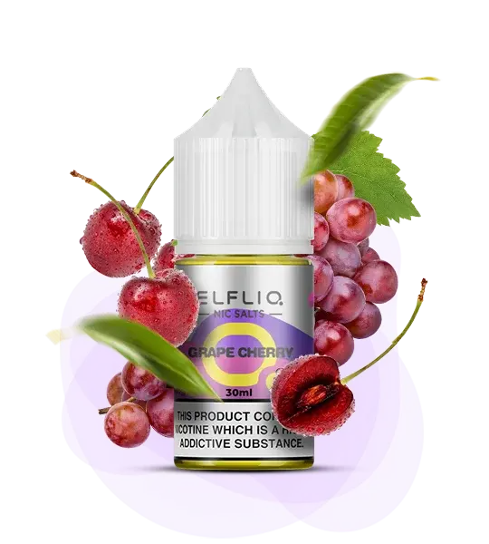 ELFLIQ Grape Cherry (Виноград вишня) - 🍇 Виноград + 🍒 Вишня - купить в Украине с доставкой