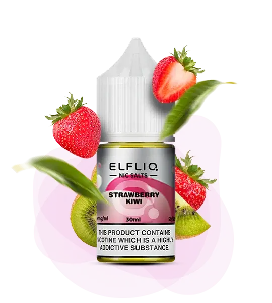 ELFLIQ Strawberry Kiwi (Клубника киви) - 🍓 Клубника + 🥝 Киви - купить в Украине с доставкой