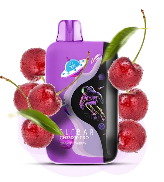 Elf Bar GH 33000 Pro Granny Cherry (Бабушкина вишня) - 🍒 Бабушкина вишня - купить в Украине с доставкой