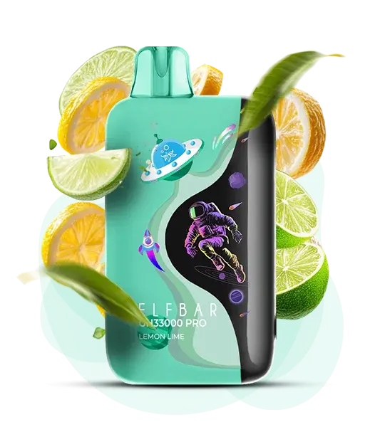 Elf Bar GH 33000 Pro Lemon Lime (Лимон лайм) - 🍋 Лимон + 🍋🟩 Лайм - купить в Украине с доставкой